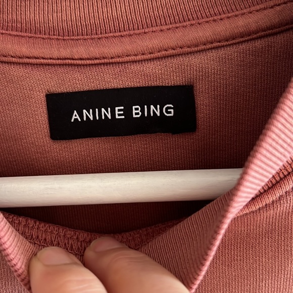 Anine Bing Jaci Sweatshirt University Paris - Picture 7 of 12